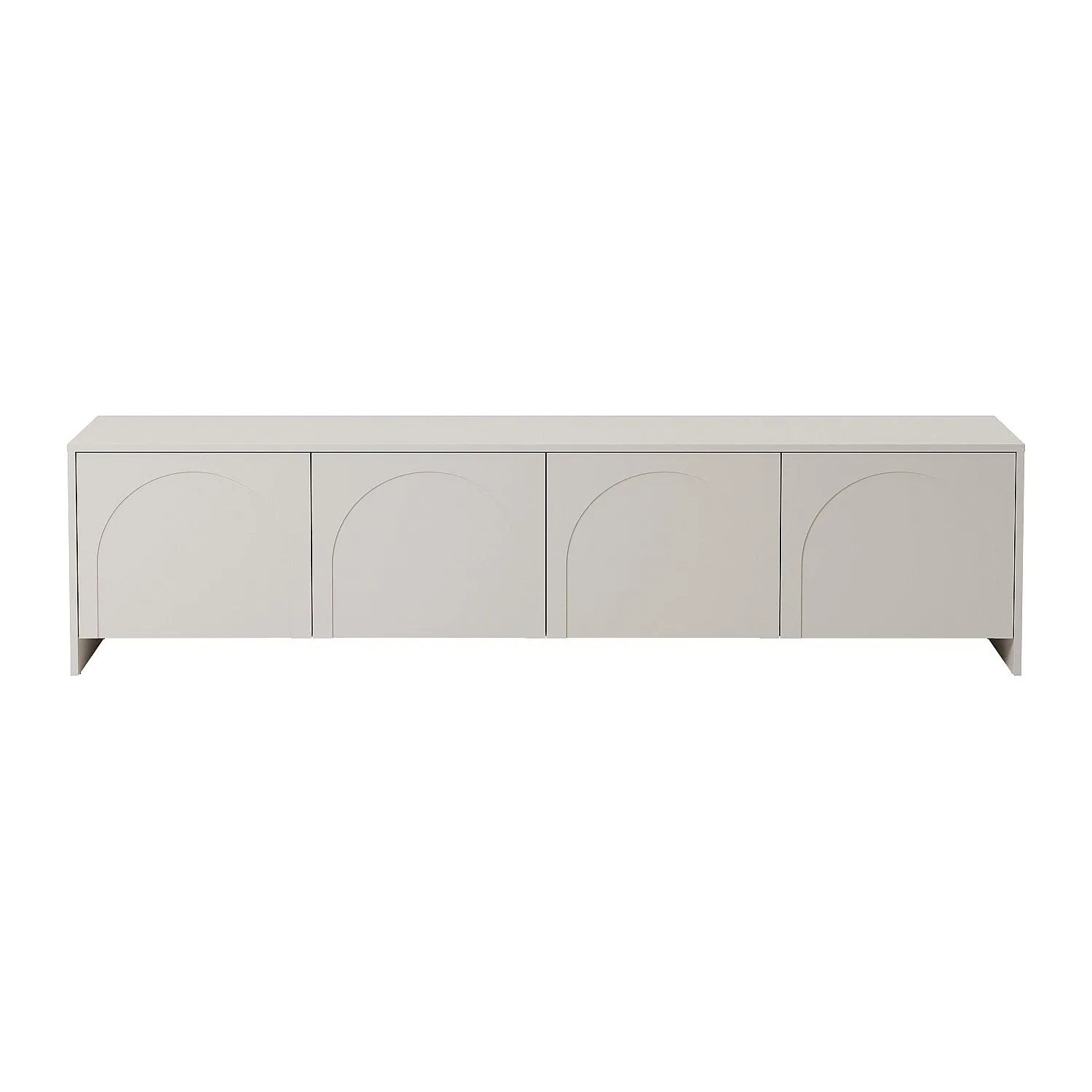 Vente-unique Tv-Board Nalyra Beige 198 cm