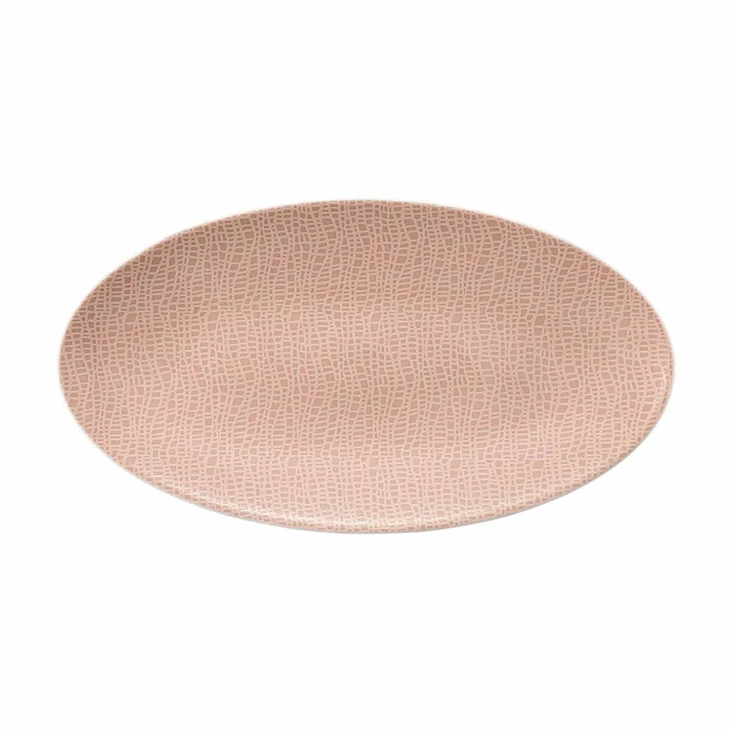 Seltmann Weiden Life Fashion Servierplatte 33x18 cm Posh Rose