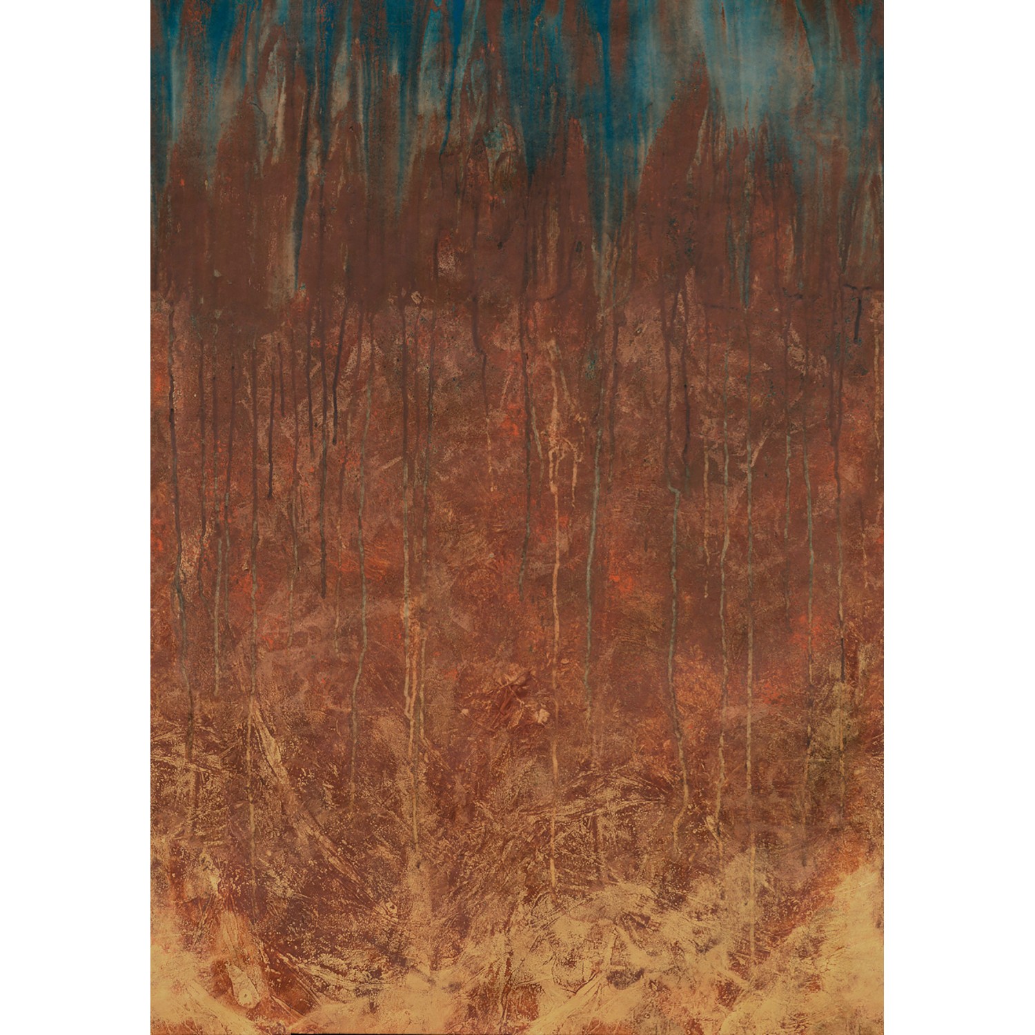 Rasch Digitaldruck Factory V Metall Rostbraun 3,00 x 2,12 m günstig online kaufen