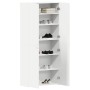 vidaXL Schuhschrank mit Regal Weiß 80 x 35,5 x 180 cm Holzwerkstoff 3333836_3