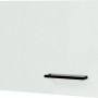 Flex-Well Kurz-Oberschrank Vintea, 60 cm, Magnolie/Eiche, Küchen-Hängeschrank mit Griff.