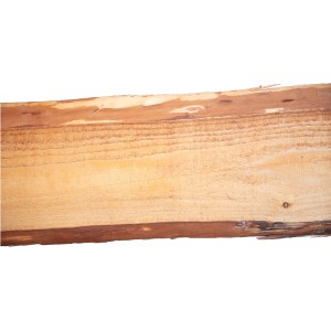 Bonanzabrett aus Lärchenholz, sägerau, 240 cm lang, für Gartenzäune.