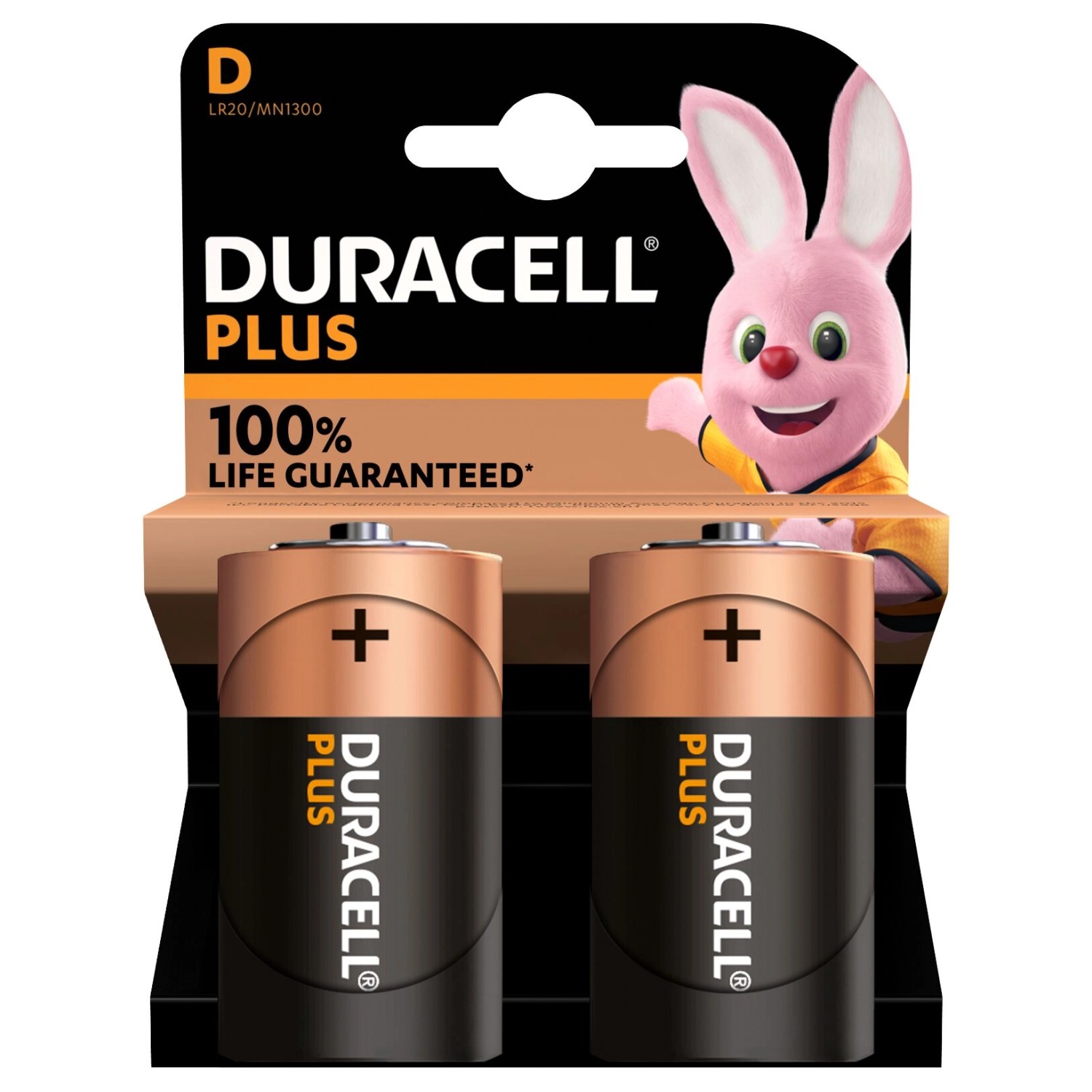 Duracell Alkaline Batterien Power D 1,5V MN1300/LR20 2er Pack