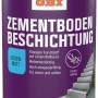 Dose OBI Zementbodenbeschichtung, oxidrot, seidenmatt. Für Betonböden im Innen- und Außenbereich.
