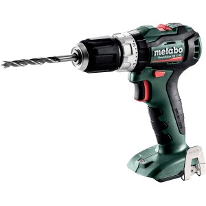Metabo PowerMaxx SB 12 BL Akku-Bohrschrauber mit Bohrer im Koffer.