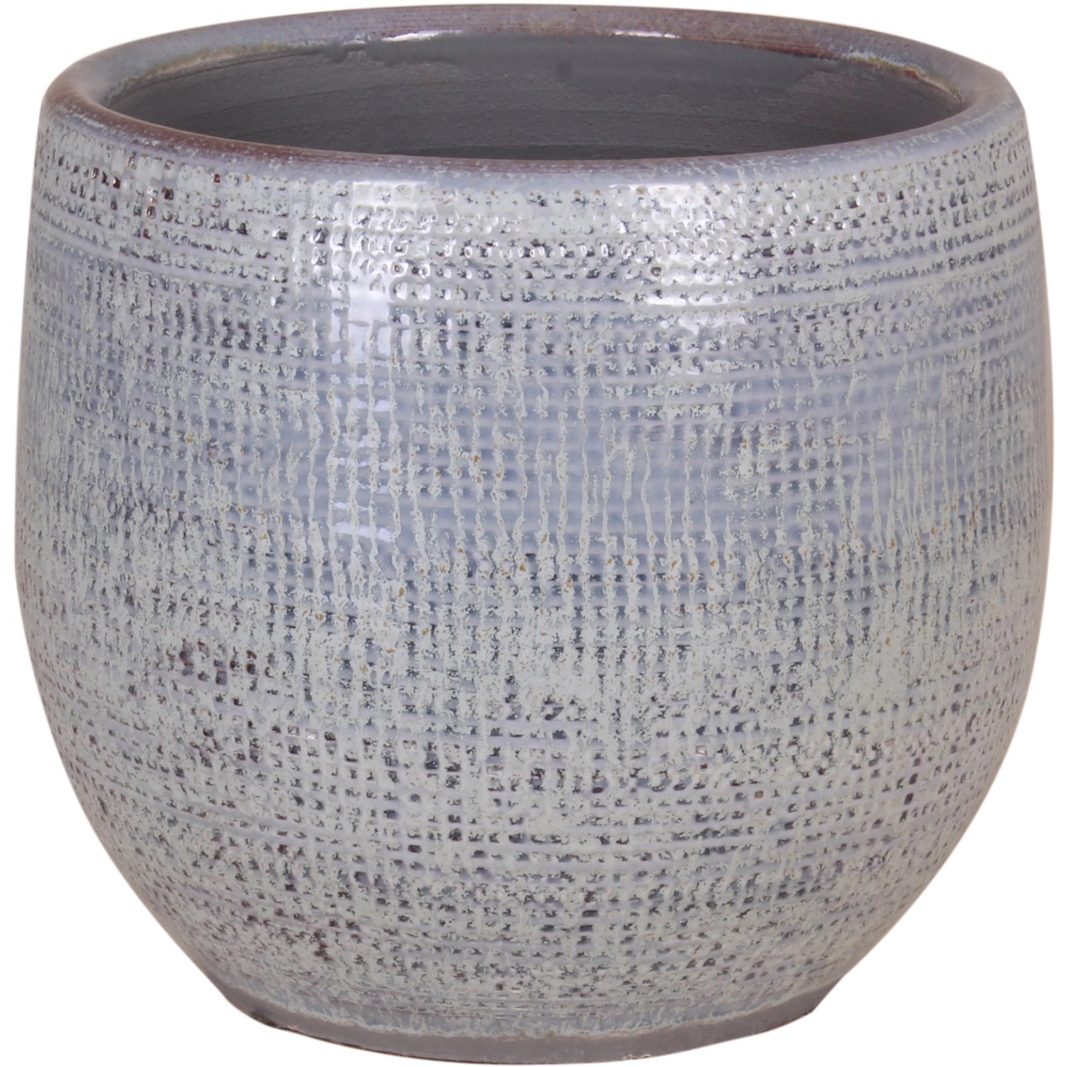 Keramik-Übertopf Roleto Ø 15 cm x 13 cm Türkis