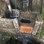 Silex Kunststeinbrunnen Chiemgau mit Wasserspiel für Garten und Terrasse.