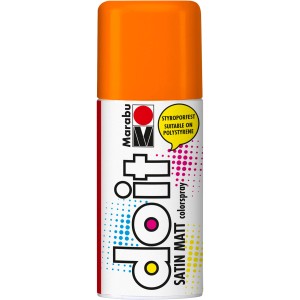 Marabu Colorspray Do It Satin Matt 150ml Orange für Bastel- und Heimwerkerprojekte.