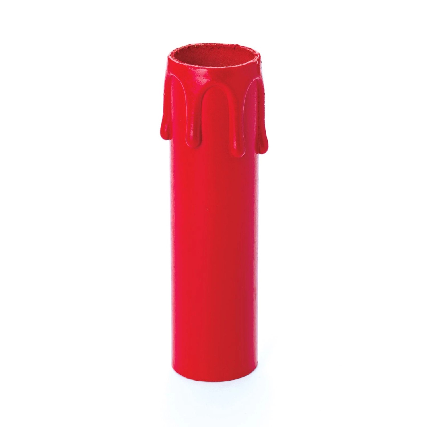 Orion Lightstyle Kerzenhülse mit Tropfen E14 26 mm x 100 mm Rot