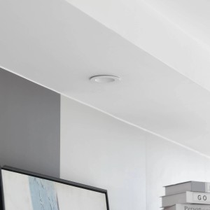 Arcchio LED Einbaustrahler Aryx 10017656 Modern in Weiß aus Aluminium 1-flammig Wohnzimmerleuchte