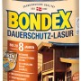 Dose Bondex Dauerschutz-Lasur Nussbaum, Holzlasur für bis zu 8 Jahre Schutz.