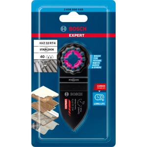 Bosch Expert Schleifplatte AVZ32 RT4, 32x50mm für Multifunktionswerkzeuge.