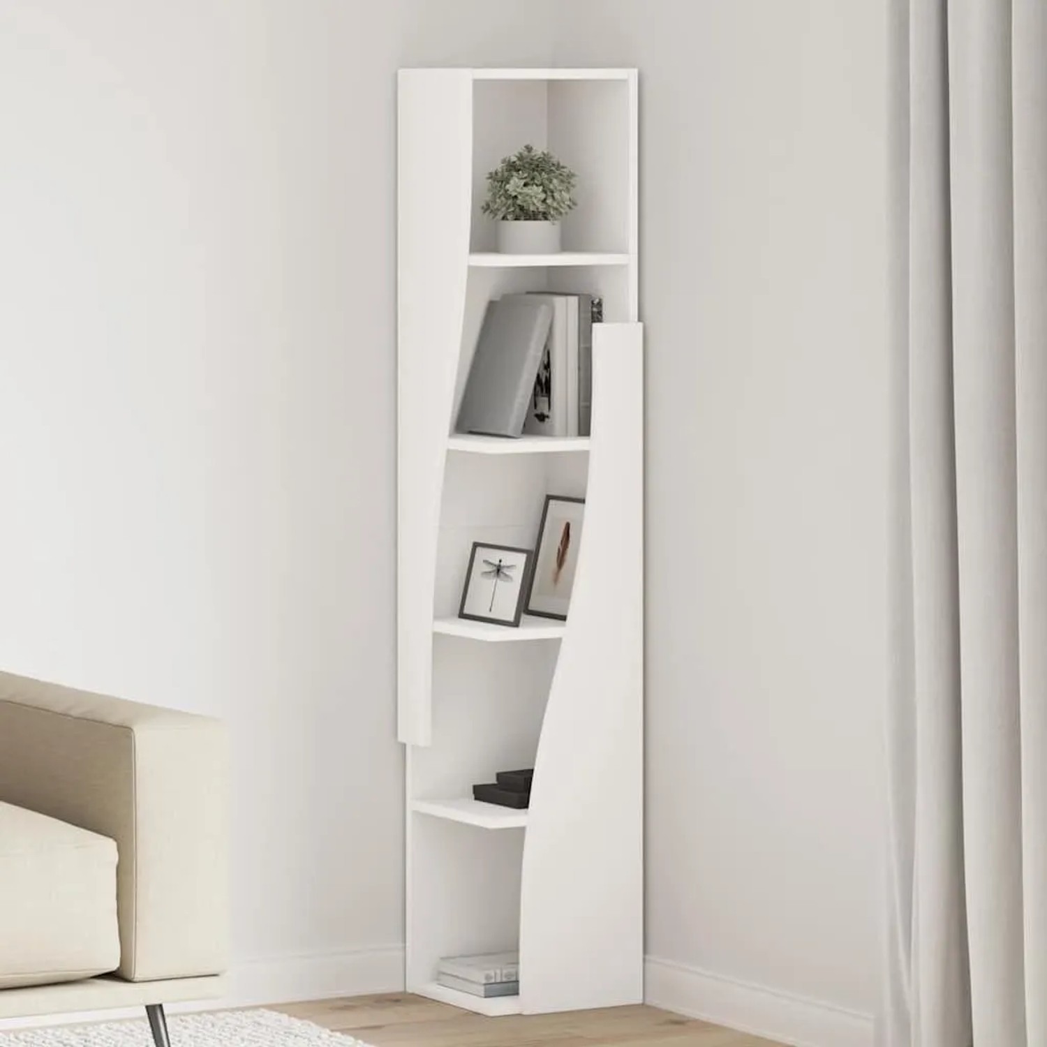 vidaXL Eckschrank 27,5x27x140cm Holzwerkstoff 889865_2