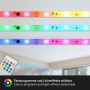 Brilo LED-Strip Magic RGB mit Farbwechsel, Musiksensor und Fernbedienung, 3 m.