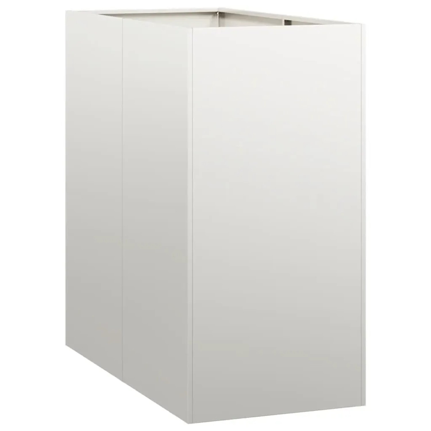 vidaXL Pflanzkübel 40x80x80 cm Edelstahl 860777