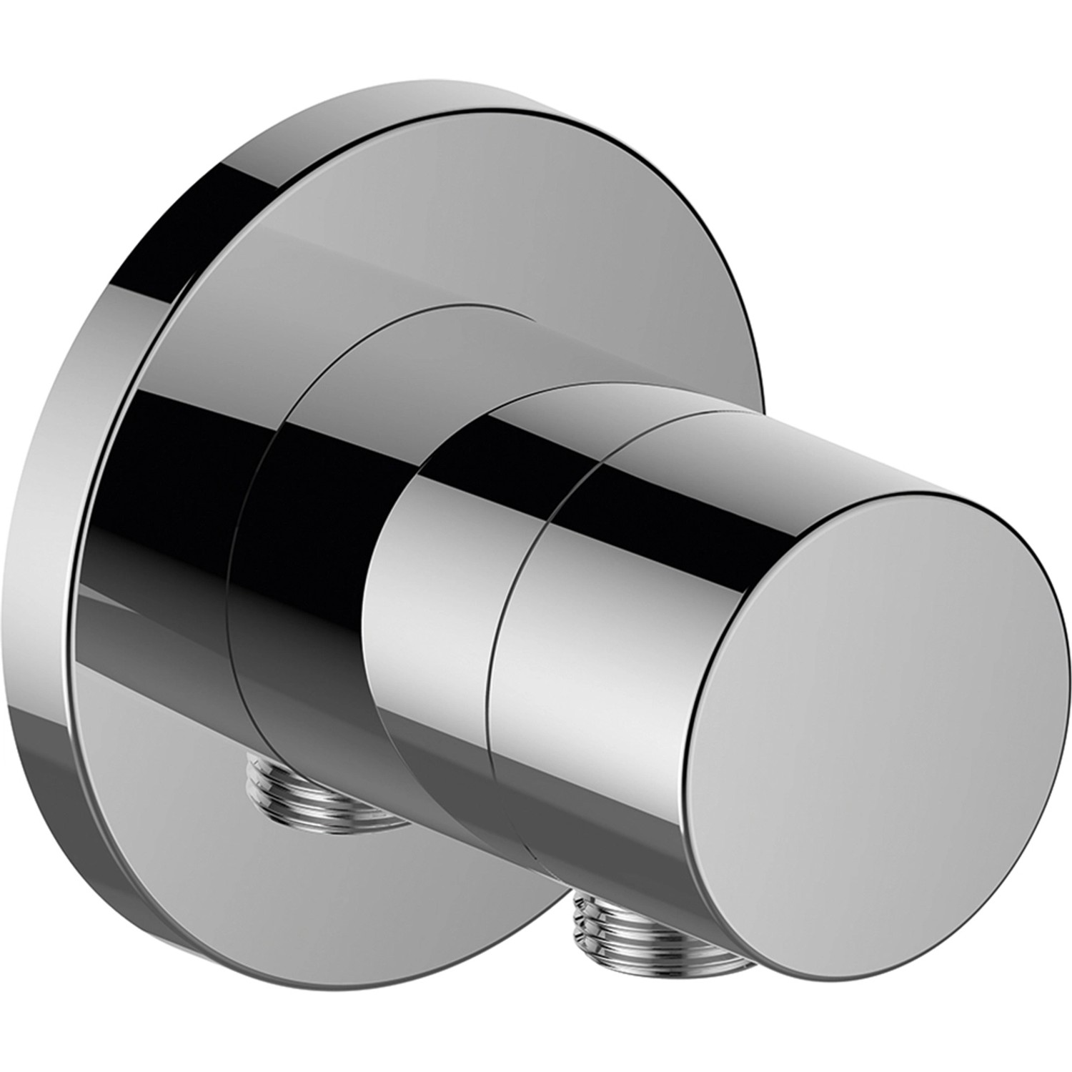 Keuco 3-Wege Umstellventil IXMO Pure 59548 rund Chrom mit Schlauchanschluss