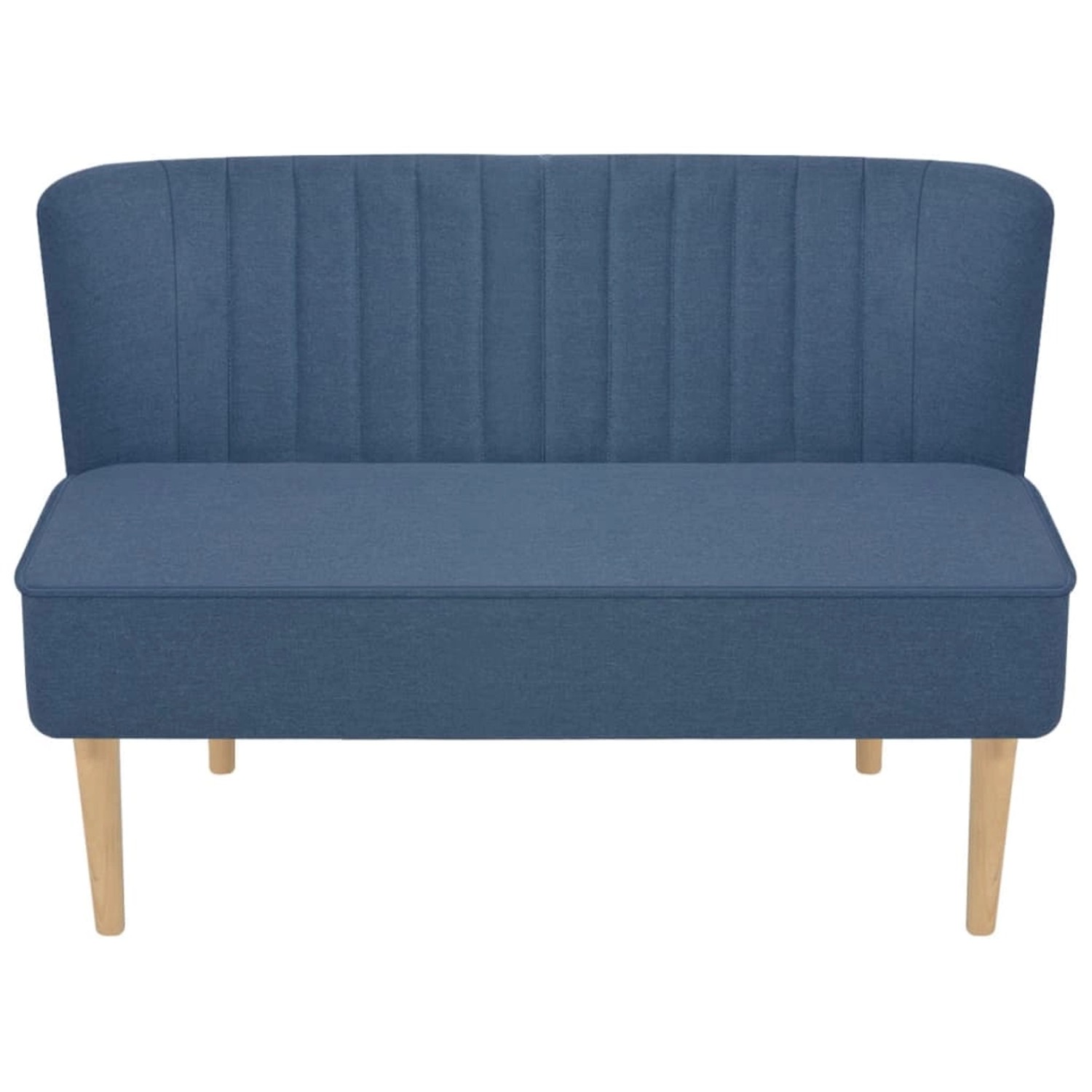 vidaXL Sofa Sofa Stoff 117 x 55,5 x 77 cm Blau günstig online kaufen