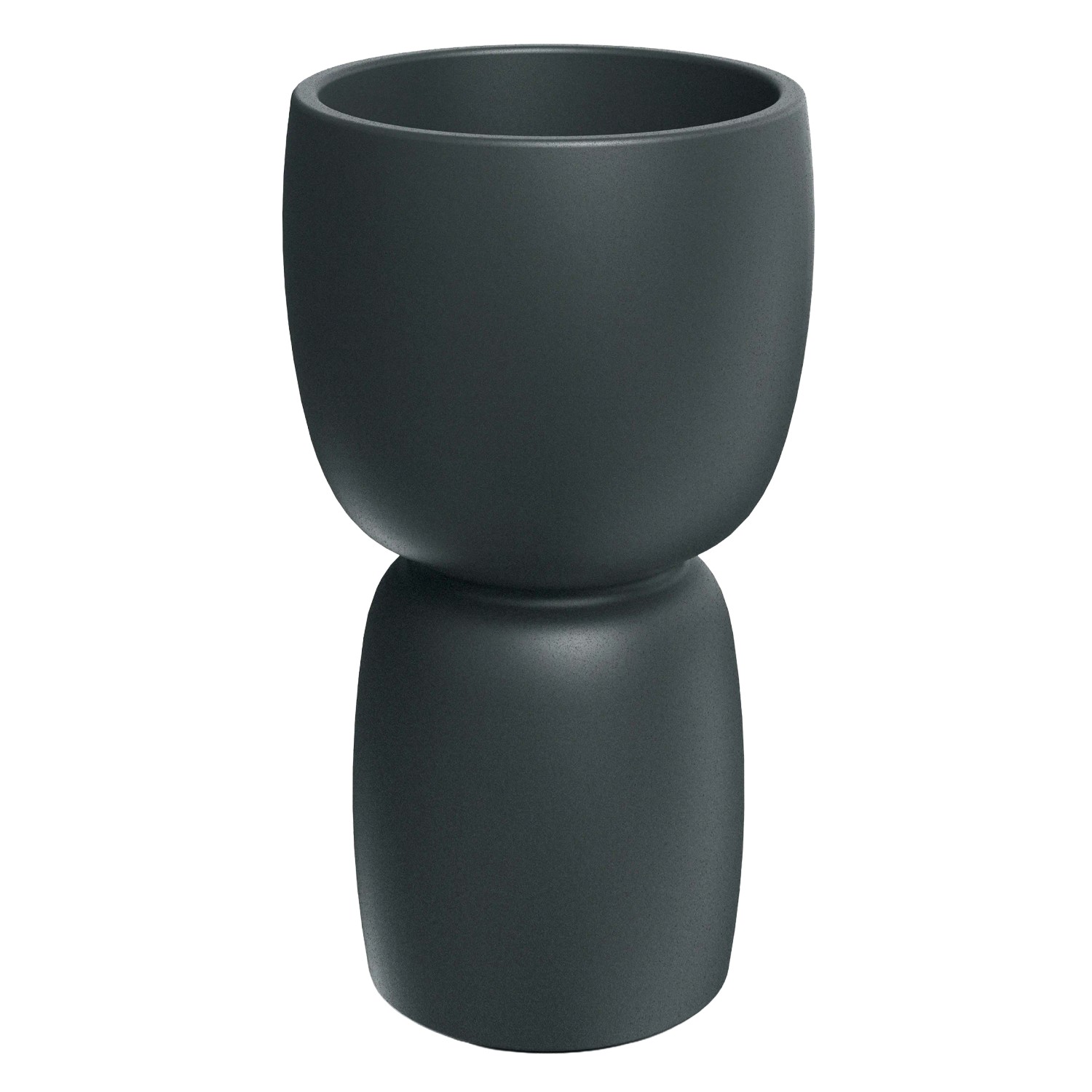 Prosperplast Blumentopf Duala Schmal Ø 40 cm x 70 cm Graphit