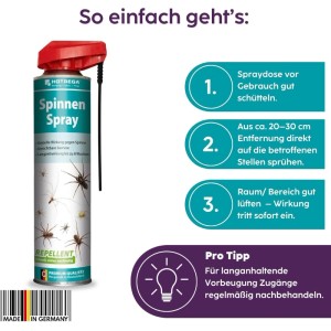 Hotrega Spinnenspray Repellent 600 ml
