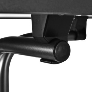 Beautissu Bistroni Bistrotisch ø70xH70cm Schwarz