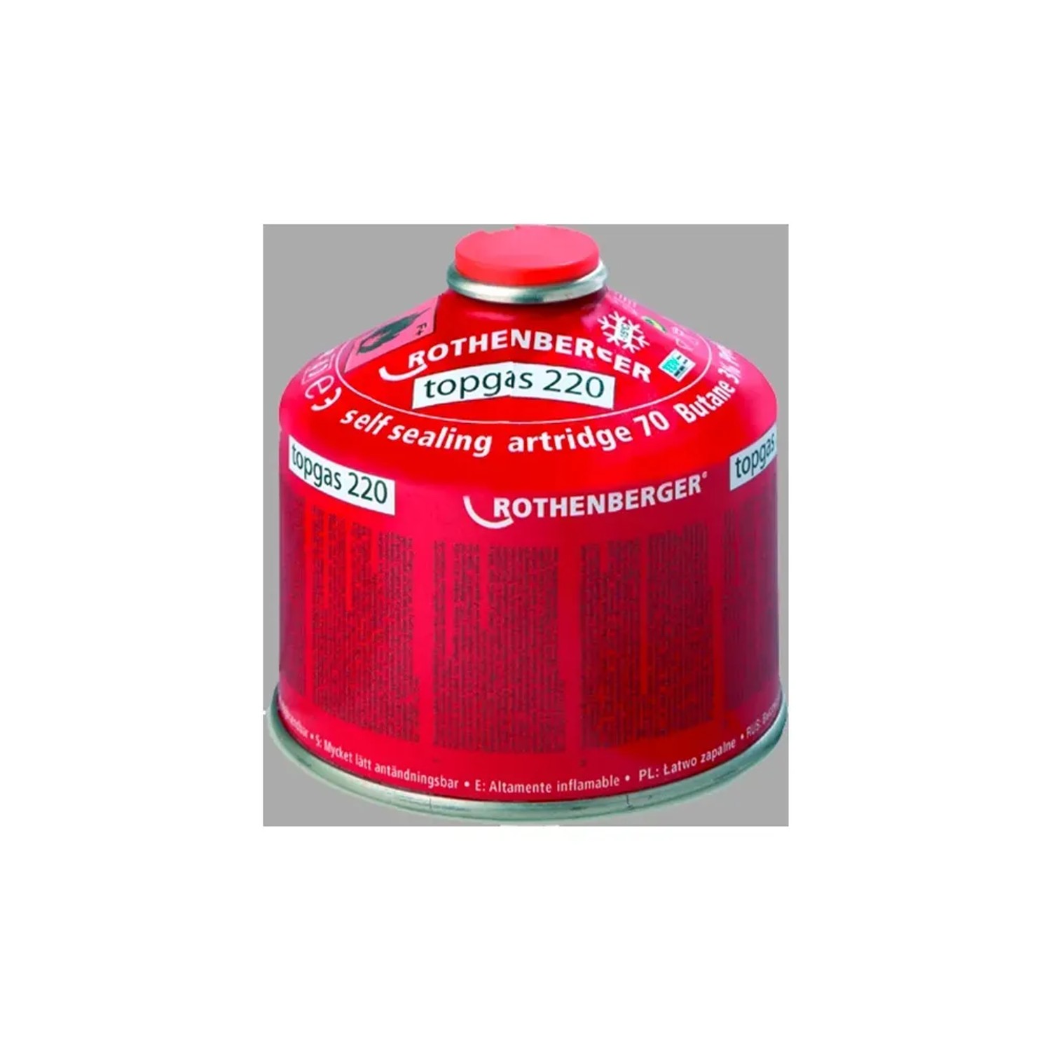 ROTHENBERGER Industrial Hockerkocher inkl. 1,5 Propan-Gas-Schlauch & Propan-Konstantregler für