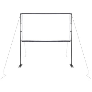 vidaXL Projektionsleinwand mit Ständern 100 Zoll 16:9 4101050