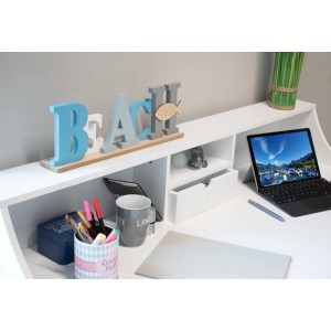 osoltus Kinderschreibtisch Computertisch Schulschreibtisch 120 Cm Weiß