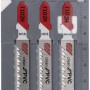 Bosch Stichsägeblätter Pro T 102 H Clean for PVC, 3er-Pack.