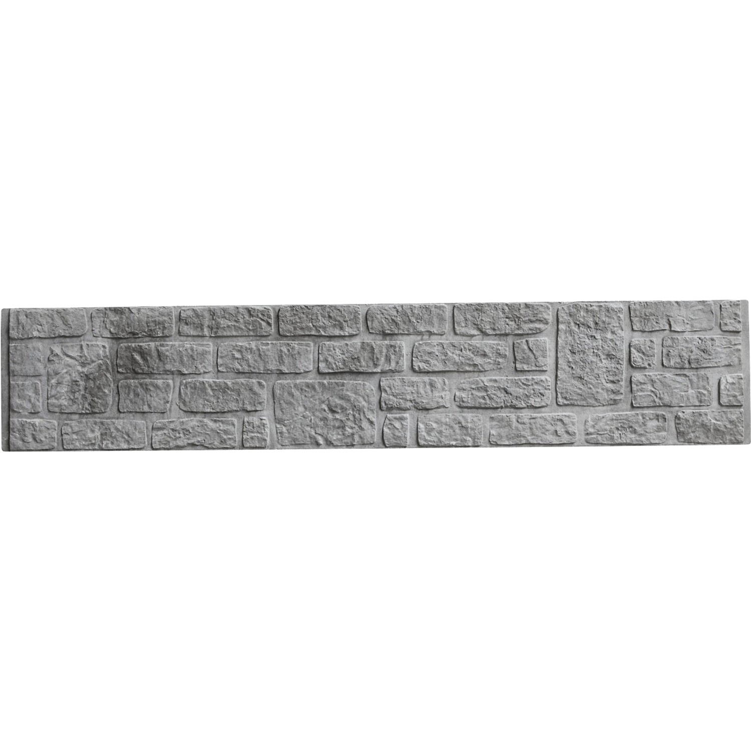 Betonzaun-Platte Romania 200 cm x 38,5 cm x 3 cm
