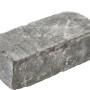 Diephaus Collo Mauerstein in Basalt, 42x21x14 cm, für Mauern und Einfassungen.