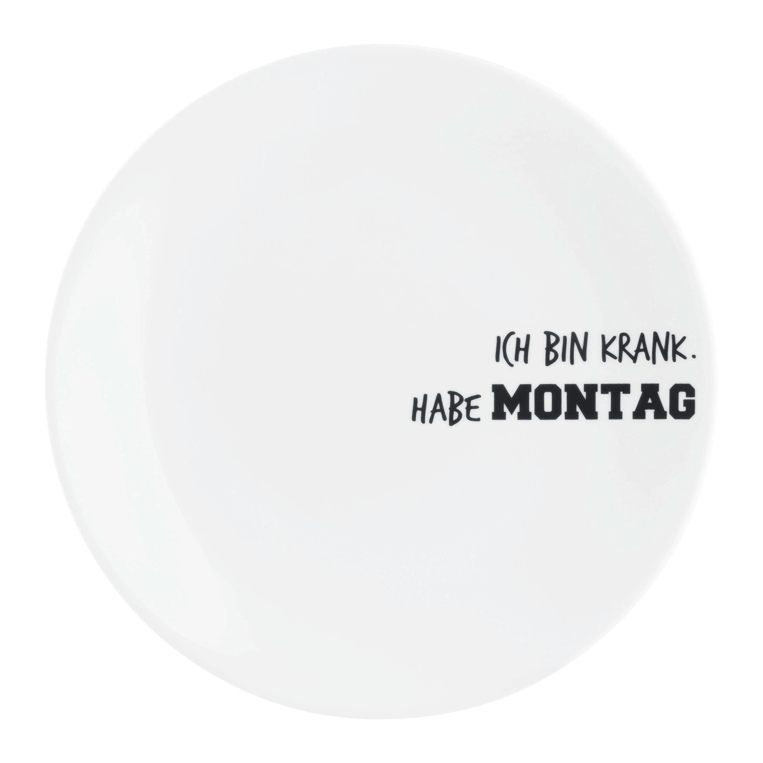 Mömax Dessertteller Graffiti Schwarz/Weiß Ø ca. 21cm