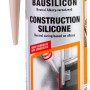Braunes Fischer Bausilicon DBSA 310ml Kartusche für Bau- und Anschlussfugen.