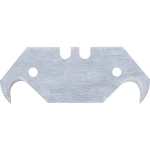 LUX Ersatzhakenklinge für Stanley Messer, geeignet zum Abmanteln von Isolationen und zum Schneiden von Teppichen.