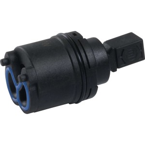 Keramikkartusche Ø 26 mm für Waschtischarmatur, Ersatzteil für Einhebelmischer zur Durchfluss- und Temperaturregelung.