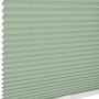 Schöner Wohnen Plissee Milla, 80x220 cm, grün, Crush-Optik, für Fenster, blickdicht und lichtdurchlässig.