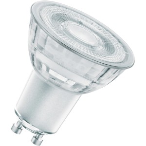 Osram GU10 LED-Leuchtmittel, 4,5W, Warmweiß, 350lm, EEK: F, 5,4x5cm (H x Ø).