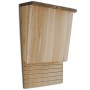 VidaXL Fledermaushaus 2er-Set aus Holz, 22x12x34cm, für den Garten. Vogelhaus für Fledermäuse.