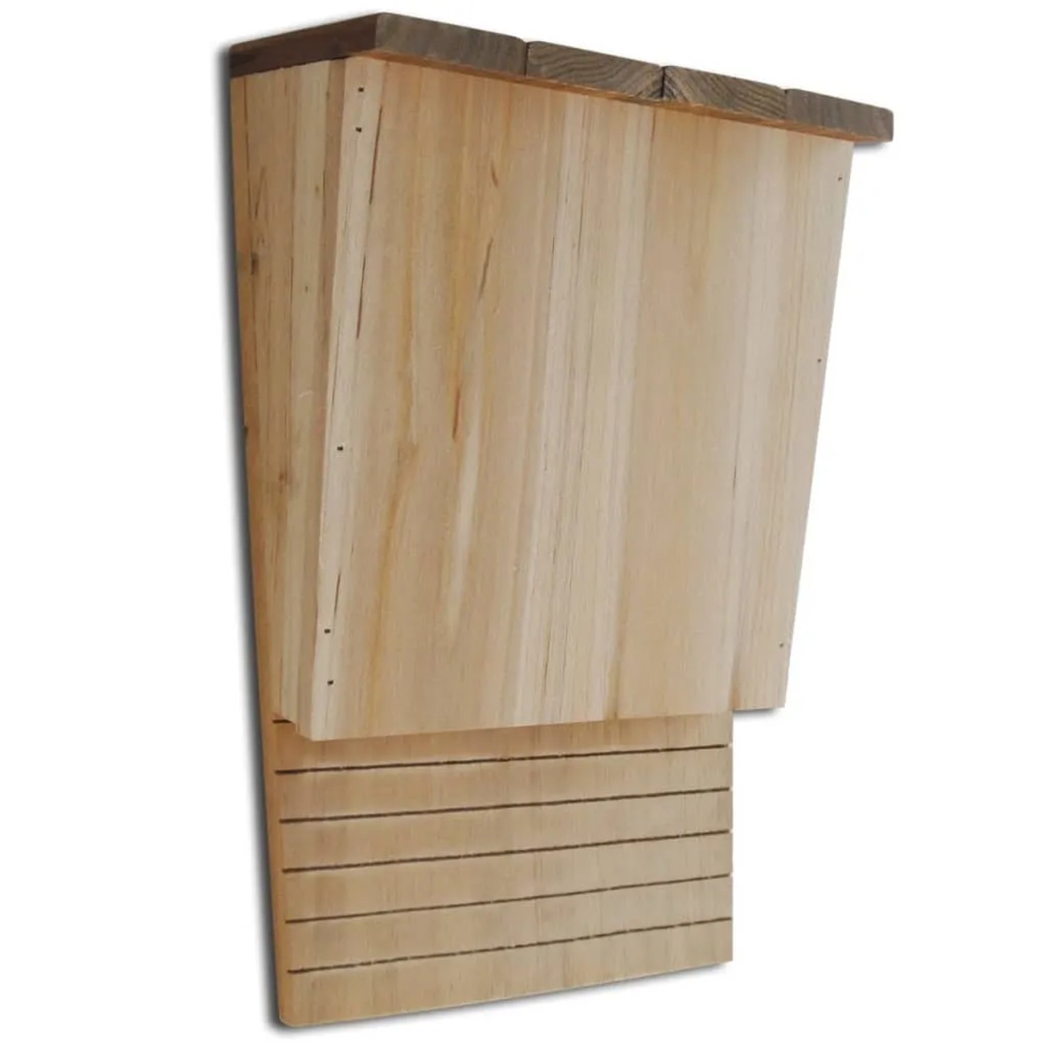 VidaXL Fledermaushaus 2er-Set aus Holz, 22x12x34cm, für den Garten. Vogelhaus für Fledermäuse.