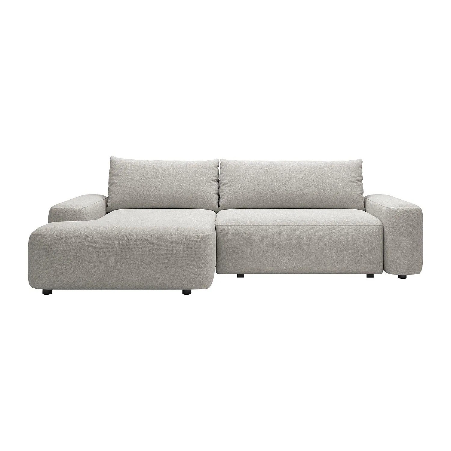 Vente-unique Schlafsofa Daviso Hellgrau 264 cm
