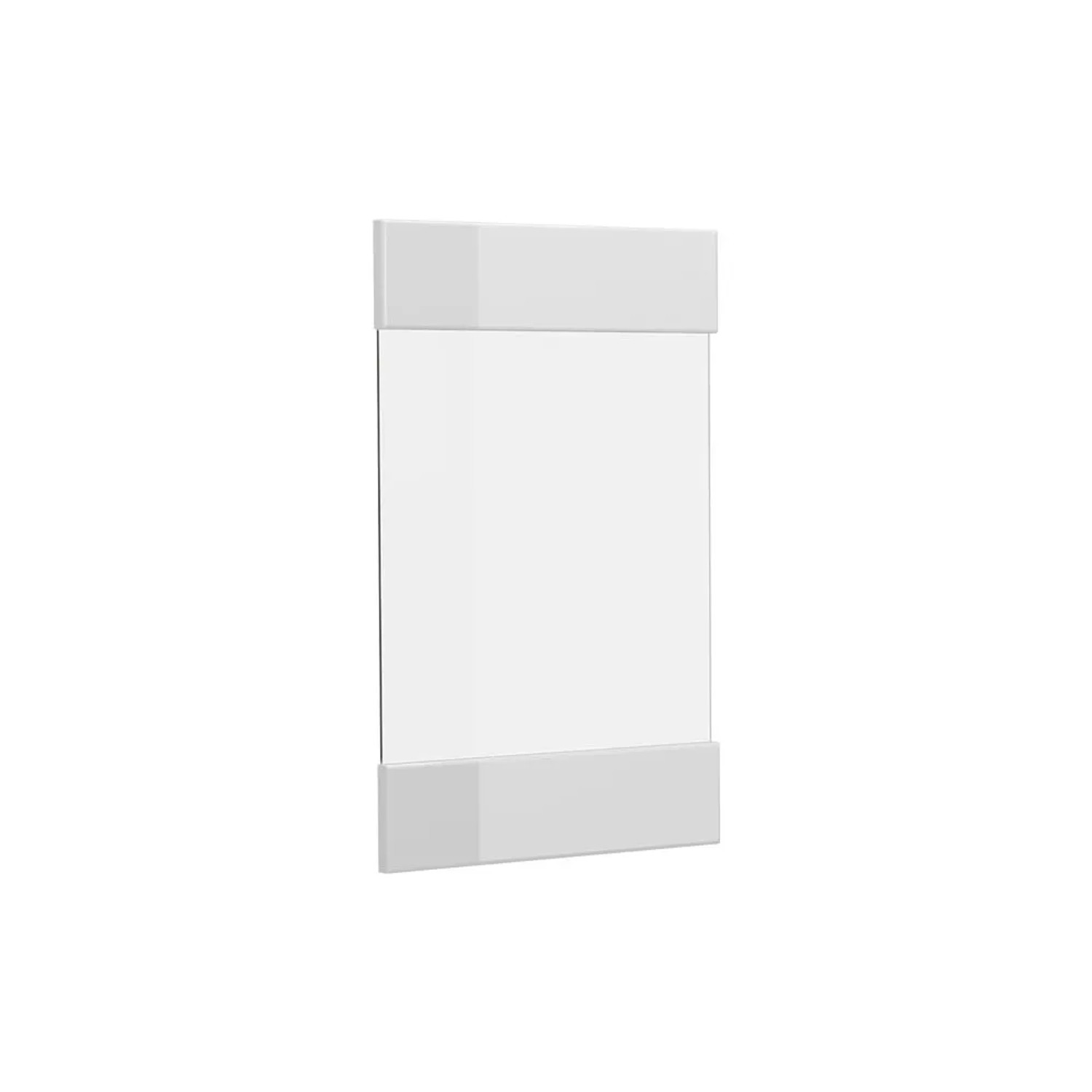 Vicco Küchenfront R-Line Weiß Hochglanz 40 x 59 Möbelfront für den Hängeglasschrank Art Nr 34628