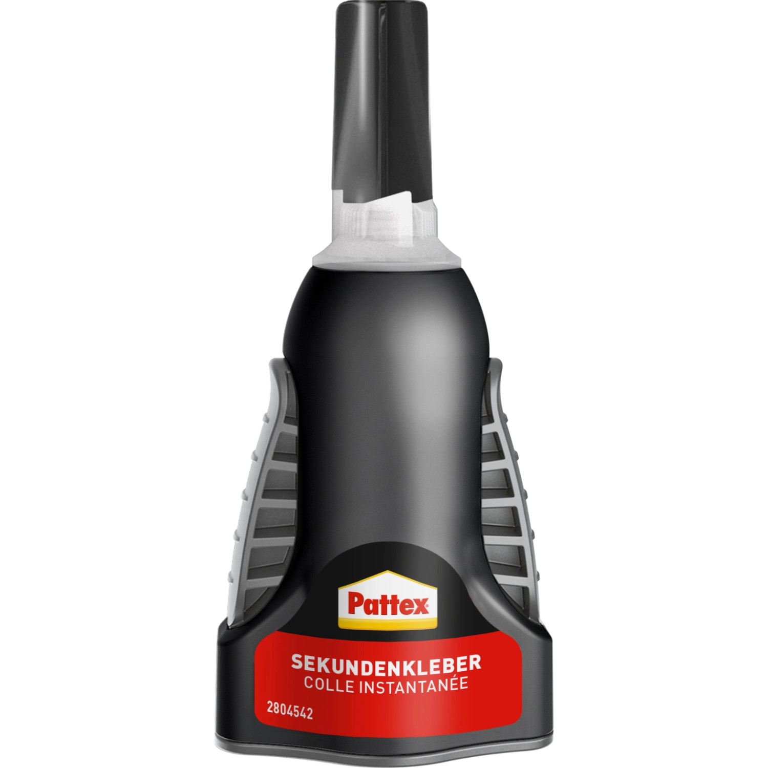 Pattex Sekundenkleber Flüssig Matic, 3g Tube, farblos, für schnelle Reparaturen.