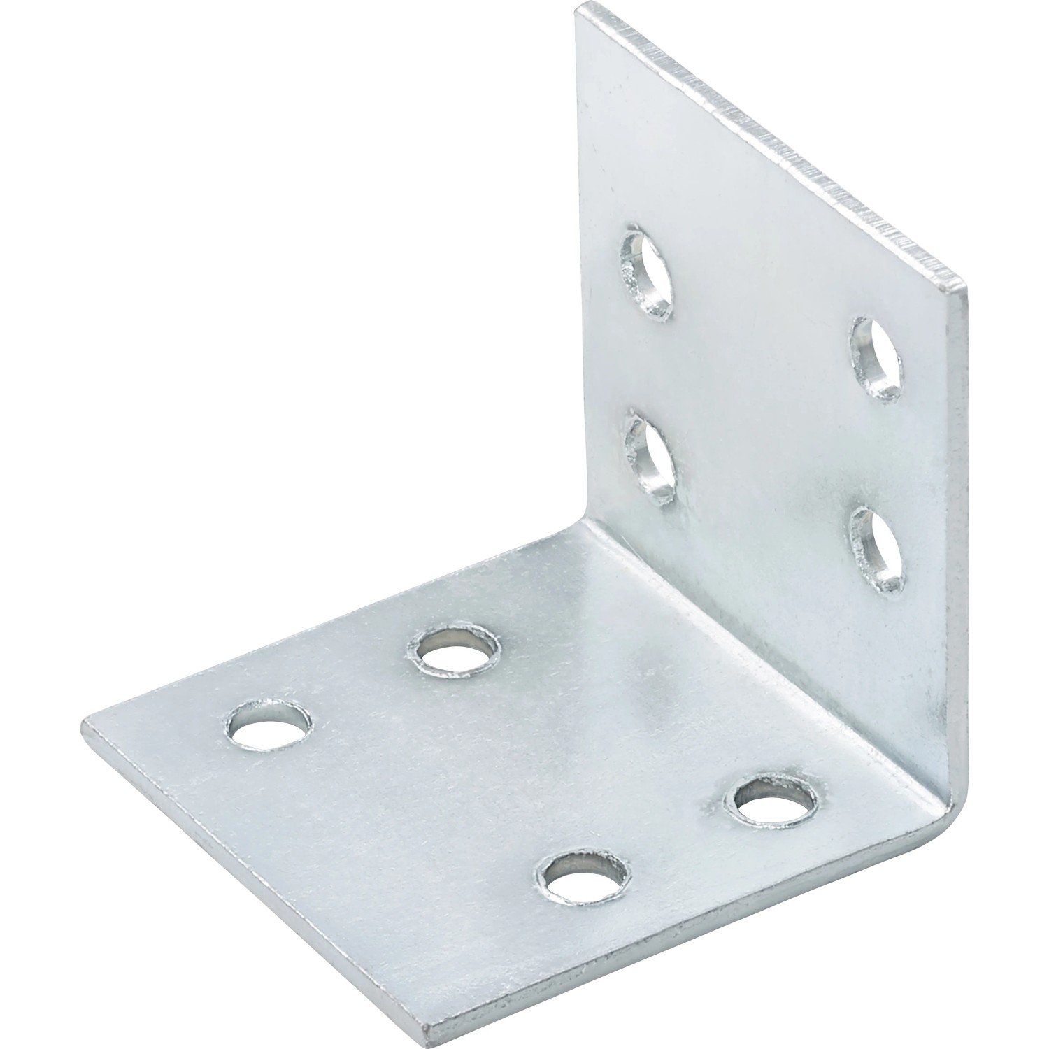 Edelstahl Winkelverbinder, 40x40x40 mm, 40 Stück, mit Löchern zum Anschrauben.