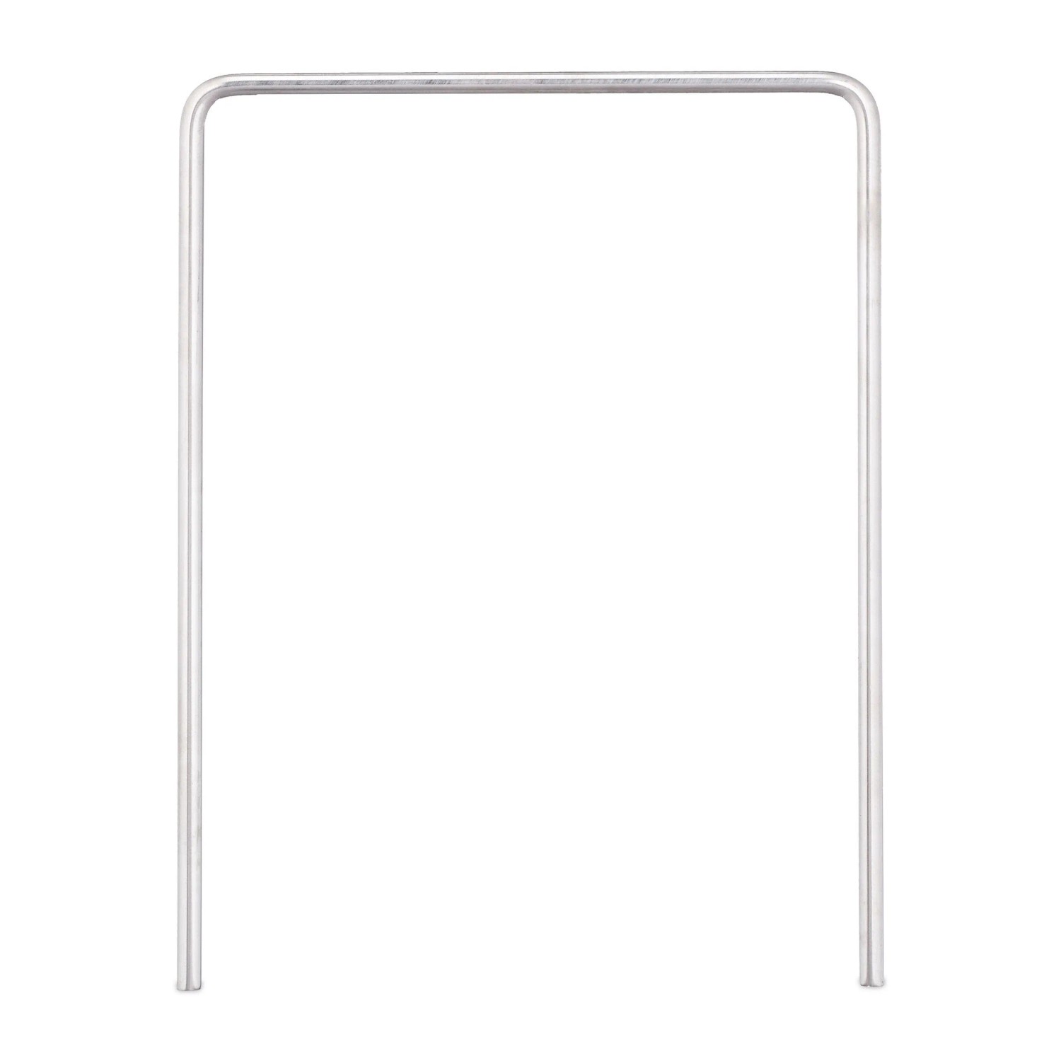Relaxdays Krocket Tore 20er Set Stahl Silber 16 cm x 11 cm x 0,5 cm