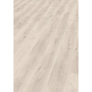 Egger Aqua Laminat EL2111 NatureSense Pinot Eiche Weiß, wasserabweisender Laminatboden in heller Holzoptik.