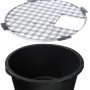 Ubbink Brunnen-Einbau-Set mit Becken, Abdeckrost und Einsatzstück für Gartenbrunnen.