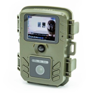 Technaxx FullHD Birdcam TX-165 zur Vogelbeobachtung mit Display und Bedienelementen.