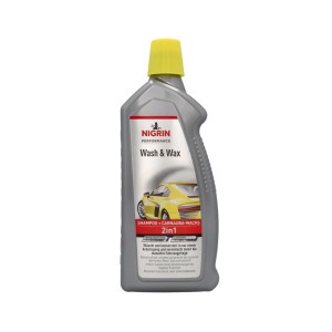 Nigrin Performance Wash&Wax 1 l: Auto Shampoo mit Carnauba Wachs für Lackpflege.