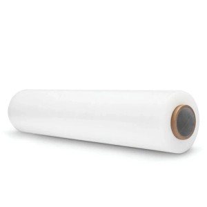 Weiße DeTec. Stretchfolie (6 Rollen) für Versand und Verpackung.