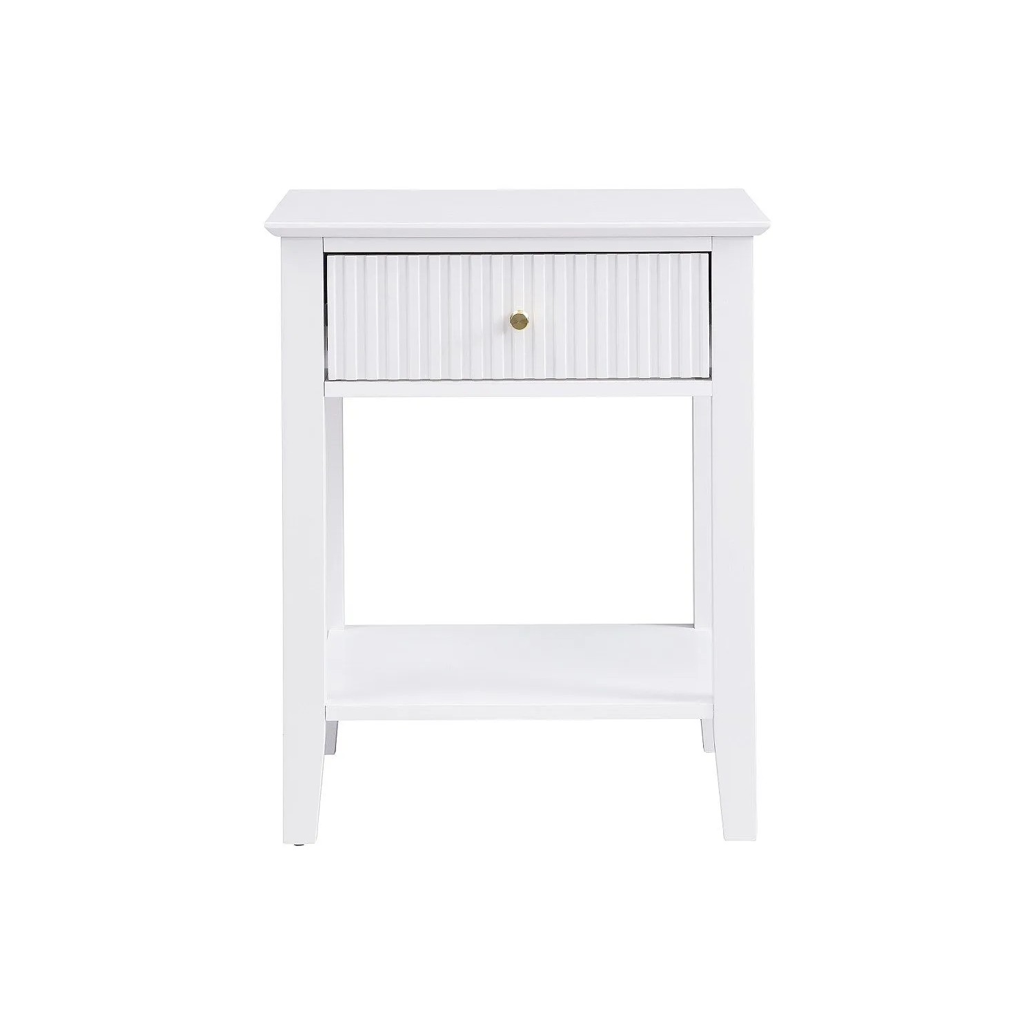 Vente-unique Nachttisch Niriva Weiß 48 cm