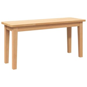 vidaXL Bank 90 cm Massivholz Gummibaum 4102595